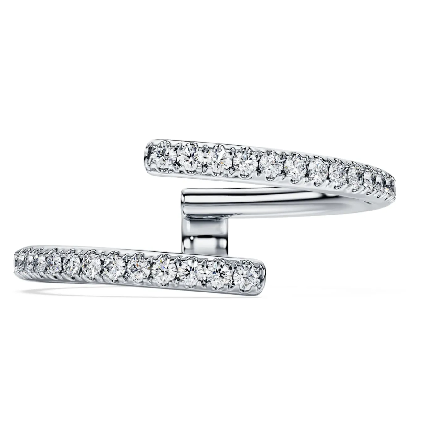 Anello a fascia aperta Eternity