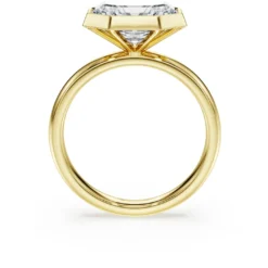 Anello con castone Octagon
