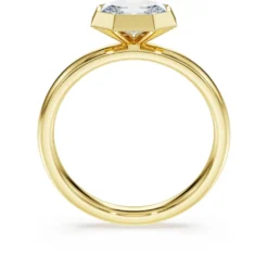 Anello con castone Octagon