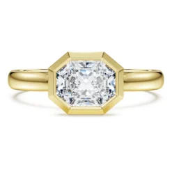 Anello con castone Octagon