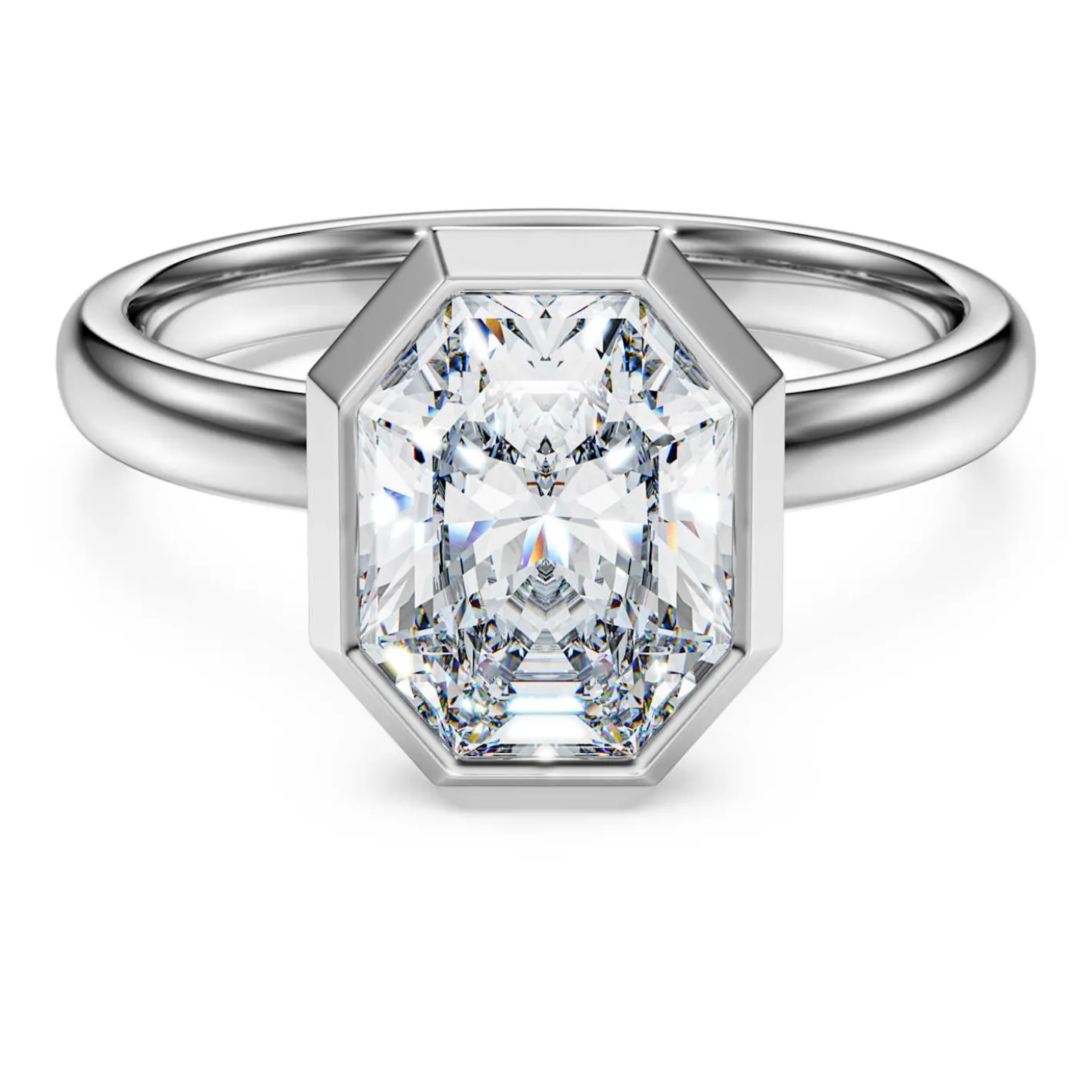 Anello con castone Octagon