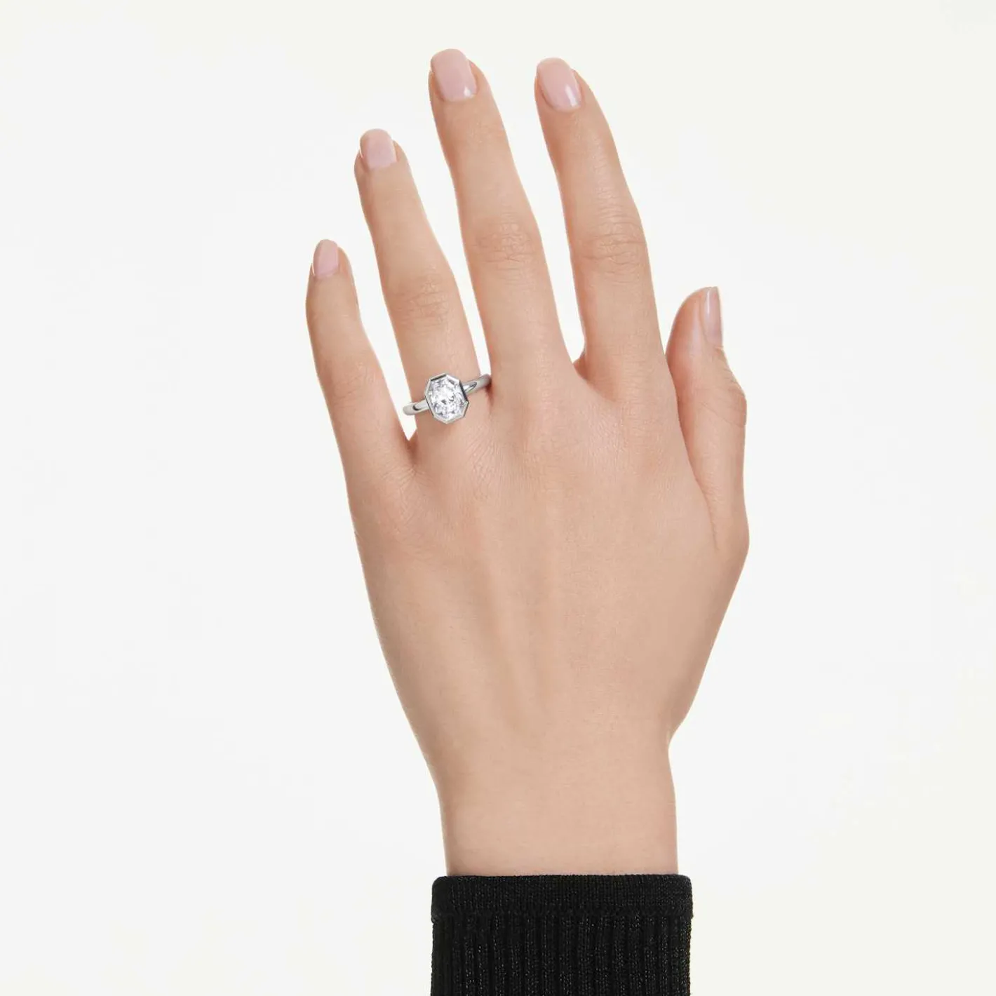 Anello con castone Octagon