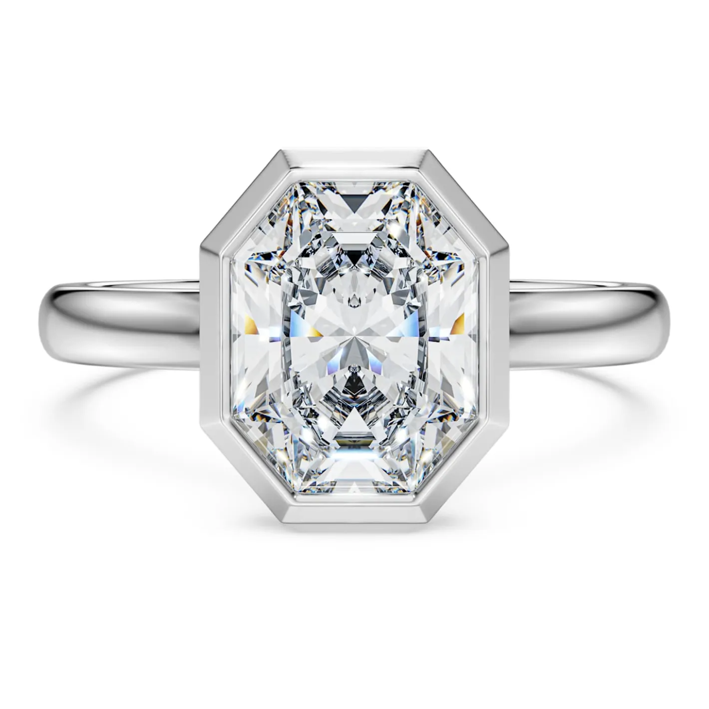 Anello con castone Octagon