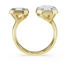Anello con castone Octagon