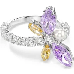 Anello con motivo Ariana Grande x Swarovski