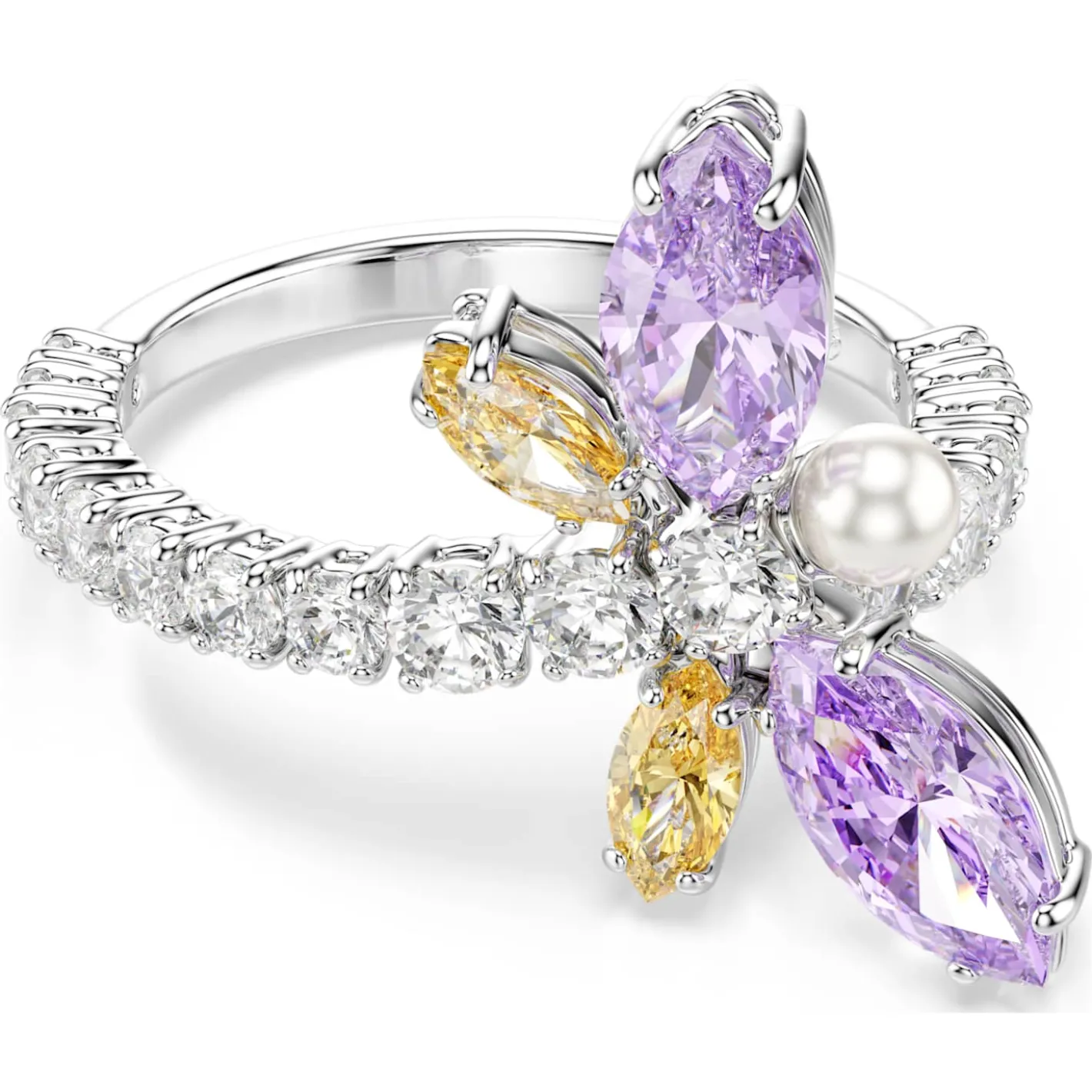 Anello con motivo Ariana Grande x Swarovski
