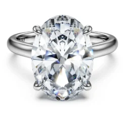 Anello solitario Eternity