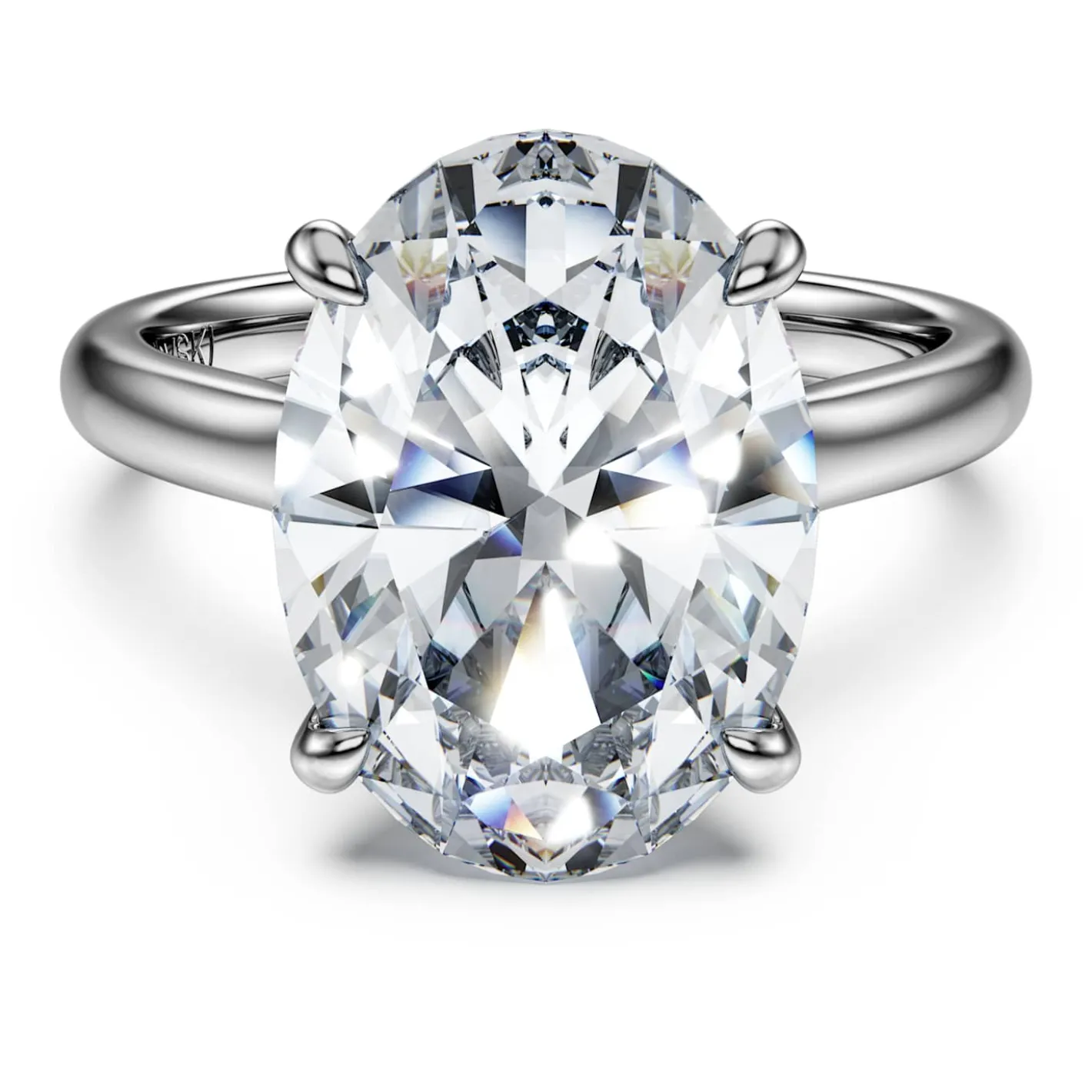 Anello solitario Eternity