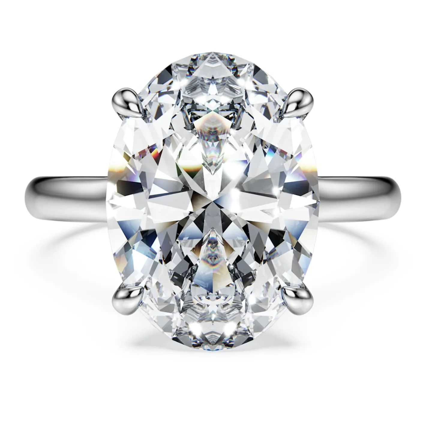Anello solitario Eternity
