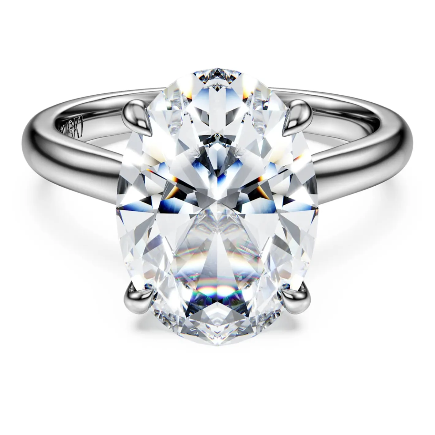 Anello solitario Eternity