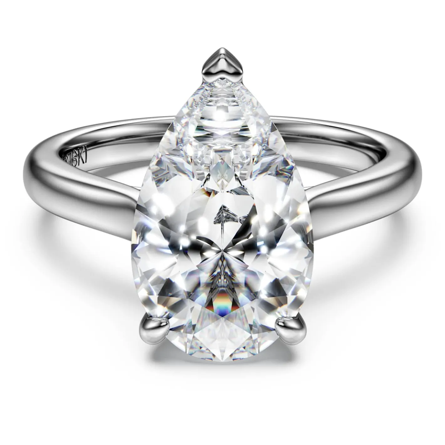 Anello solitario Eternity