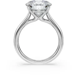 Anello solitario Eternity