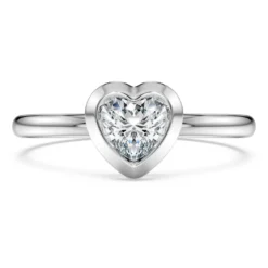 Anello solitario Eternity