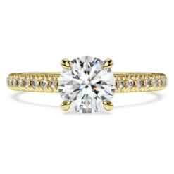 Anello solitario Eternity