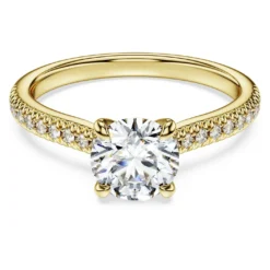 Anello solitario Eternity