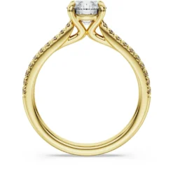 Anello solitario Eternity