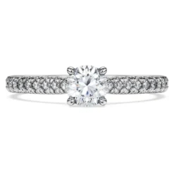 Anello solitario Eternity
