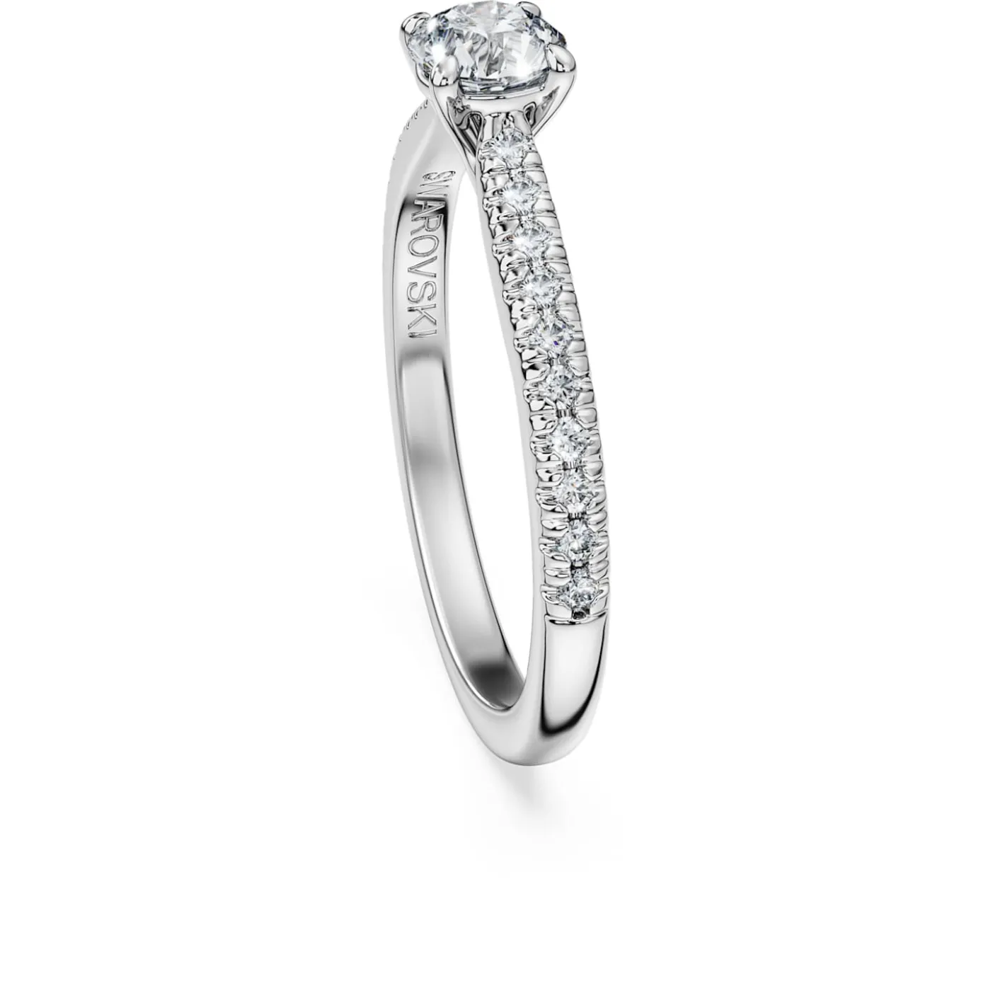 Anello solitario Eternity