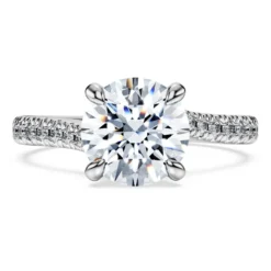 Anello solitario Eternity