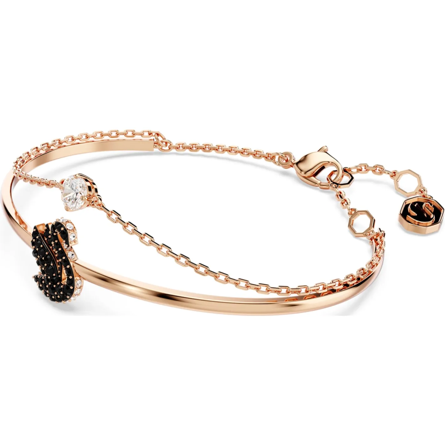 Bracciale rigido Swan