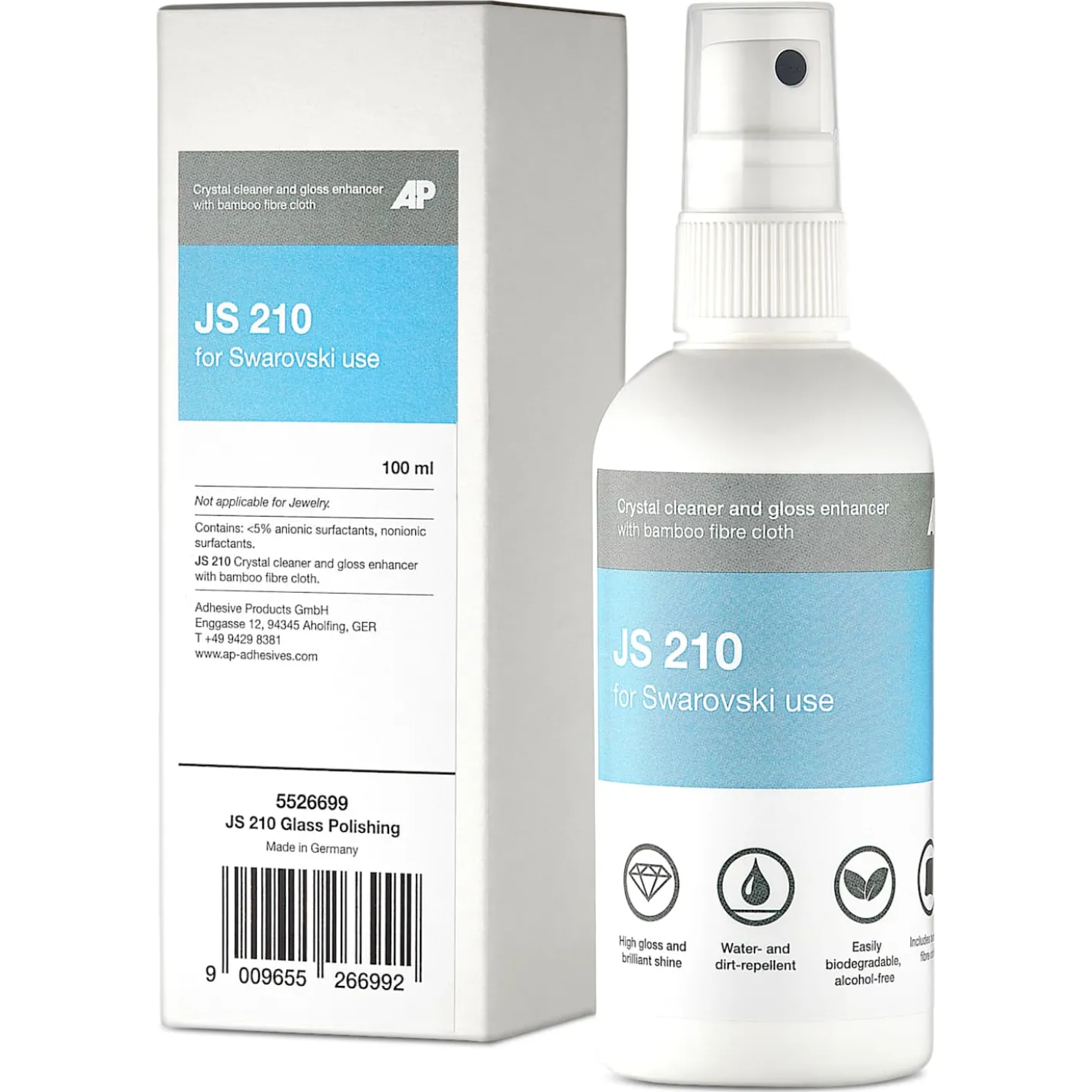 Crystal Cleaner e Gloss Enhancer