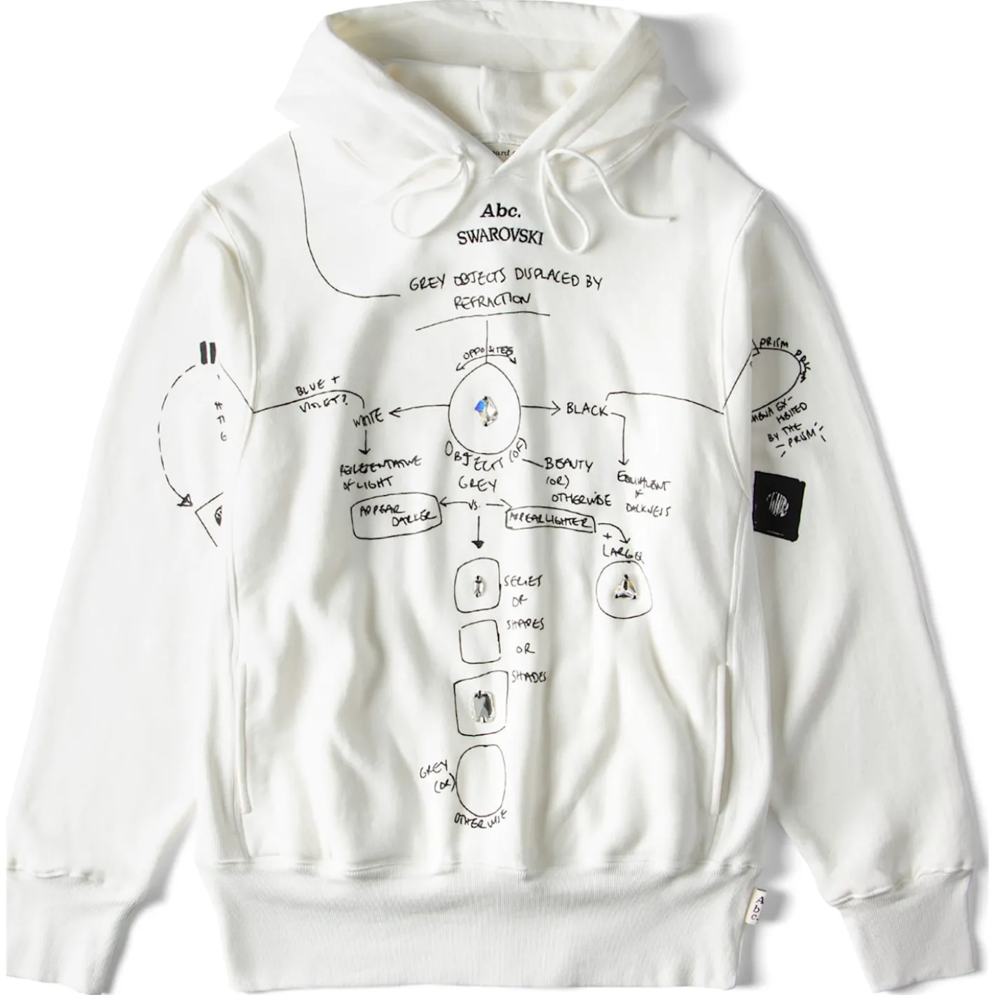 Felpa con cappuccio ADVISORY BOARD CRYSTALS