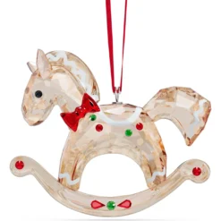 Holiday Cheers Decorazione Cavallo a Dondolo di Pan di Zenzero