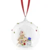Holiday Cheers Decorazione Pallina Albero e Pupazzo di Neve