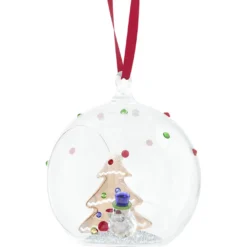 Holiday Cheers Decorazione Pallina Albero e Pupazzo di Neve