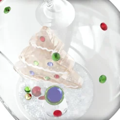 Holiday Cheers Decorazione Pallina Albero e Pupazzo di Neve