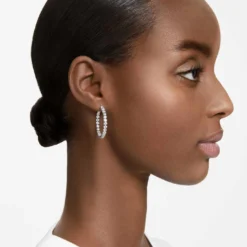 Orecchini a cerchio Matrix