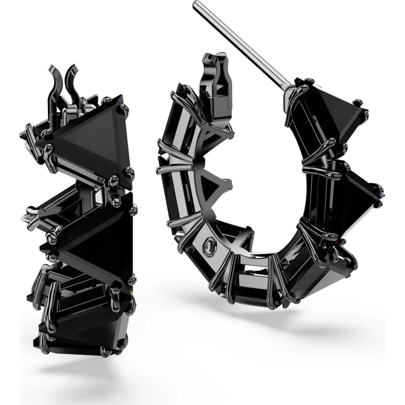 Orecchini a cerchio Matrix
