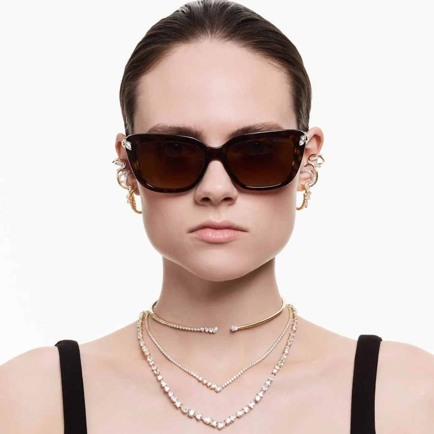 Orecchini ear cuff Hyperbola
