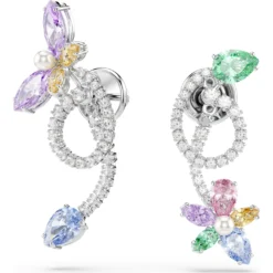 Orecchini pendenti con orecchino jacket Ariana Grande x Swarovski