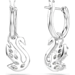 Orecchini pendenti Swan