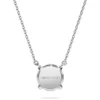 Pendente con solitario Eternity