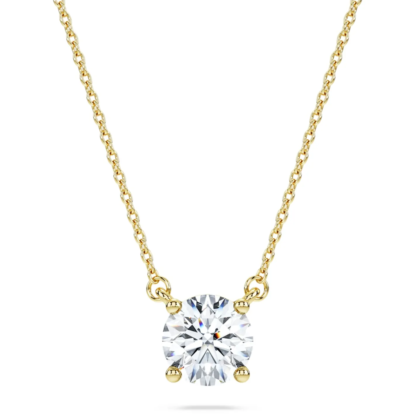 Pendente con solitario Eternity