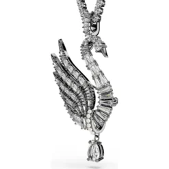 Pendente e spilla Swan
