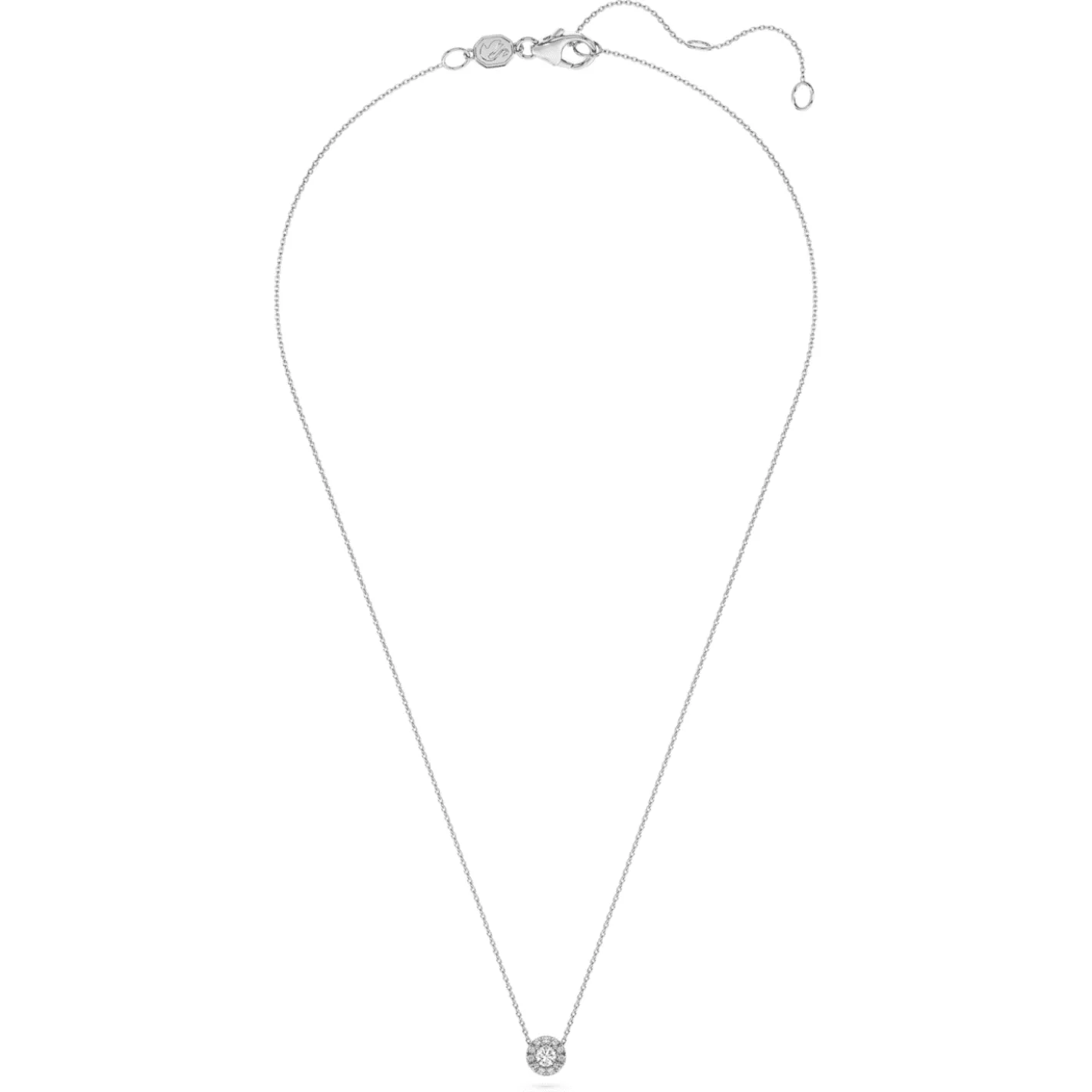 Pendente solitario halo Eternity