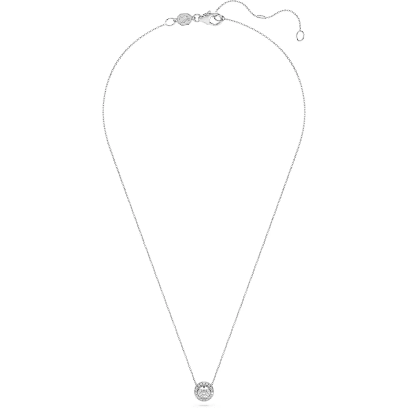 Pendente solitario halo Eternity