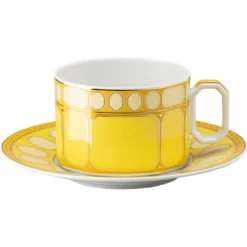 Tazza da tè con piattino Signum